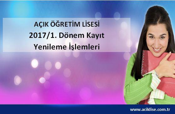 Açık Lise Kayıt Yenileme Tarihleri, AÖL Kayıt Yenileme Ve Sınav ücretleri?